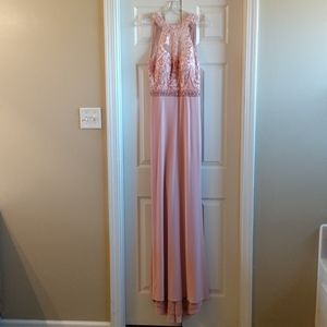 Cameo Pink Beaded Gown size 4